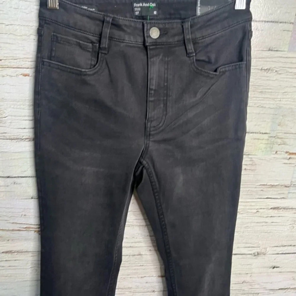 Frank + Oak Debbie skinny jean NWT black size 27 - Picture 3 of 10